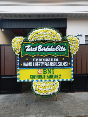 Papan Bunga Duka di Gabek Satu