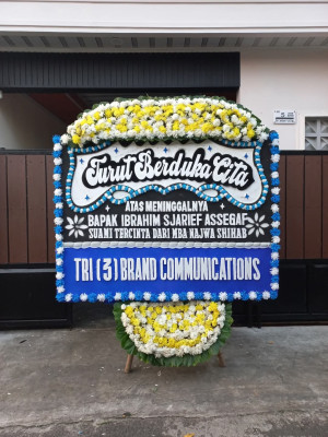 Papan Bunga Duka di Gabek Satu